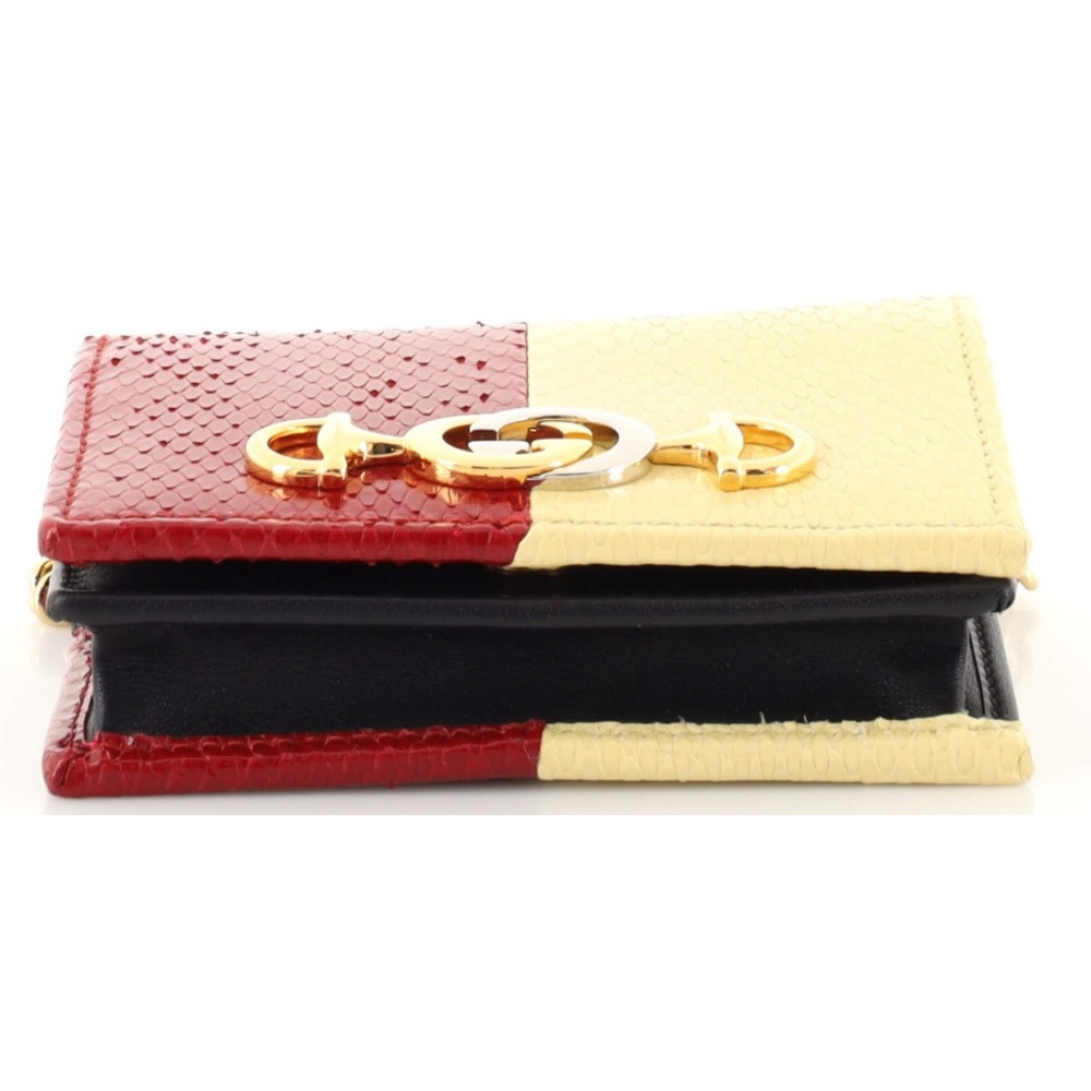 Gucci Zumi Python Wallet on Chain - Picture 6 of 7